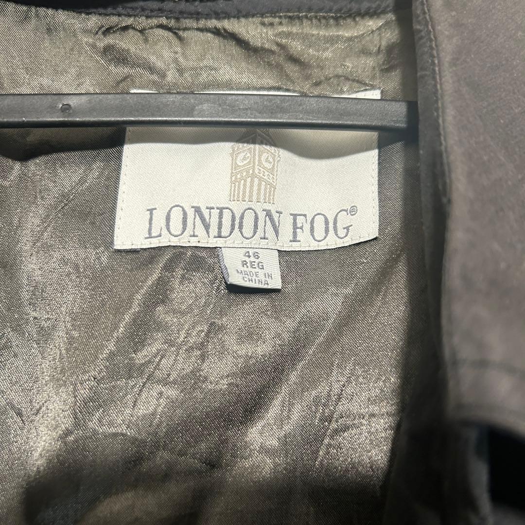 LONDON FOG / トレンチコート　オーバーサイズ　ブラック
