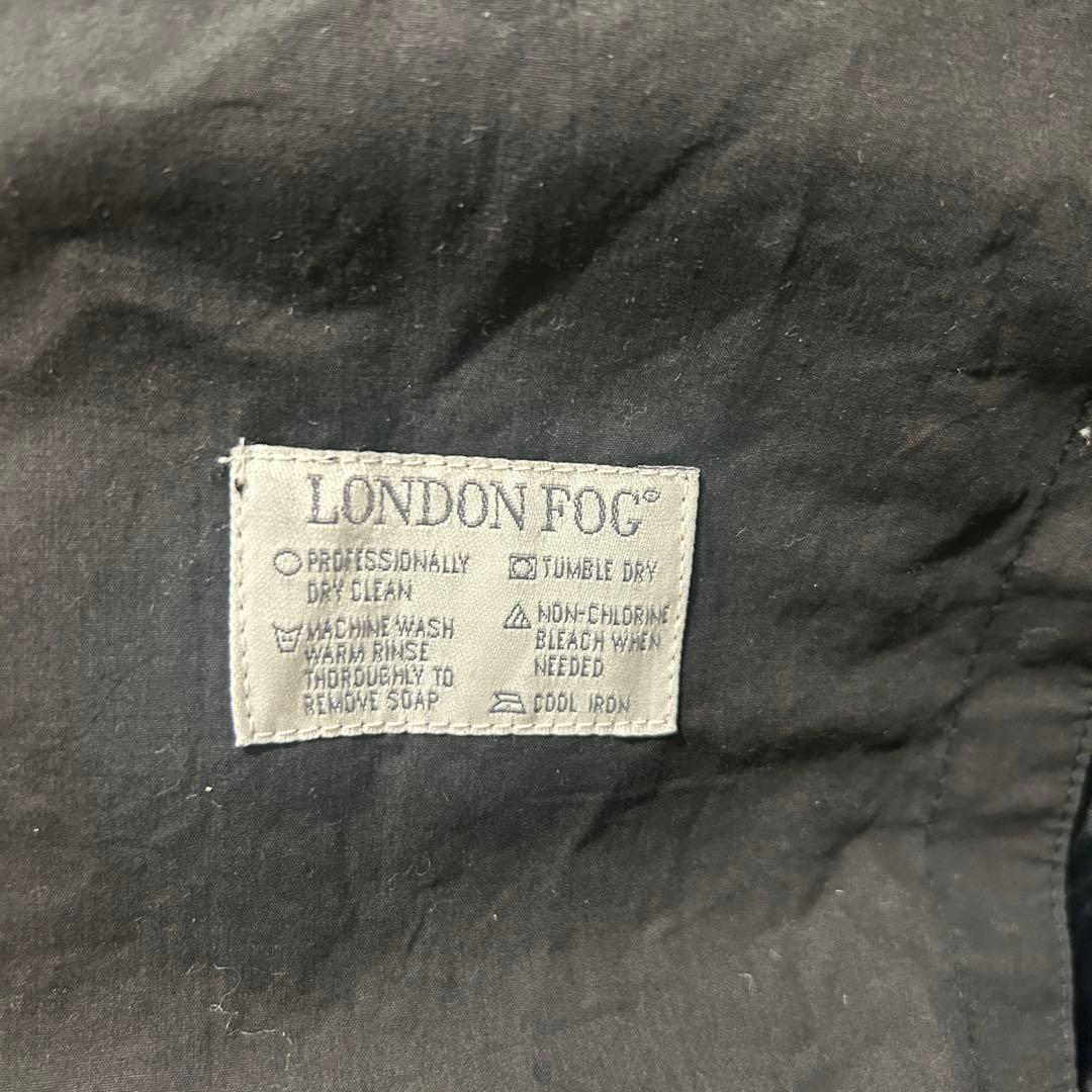 LONDON FOG / トレンチコート　オーバーサイズ　ブラック