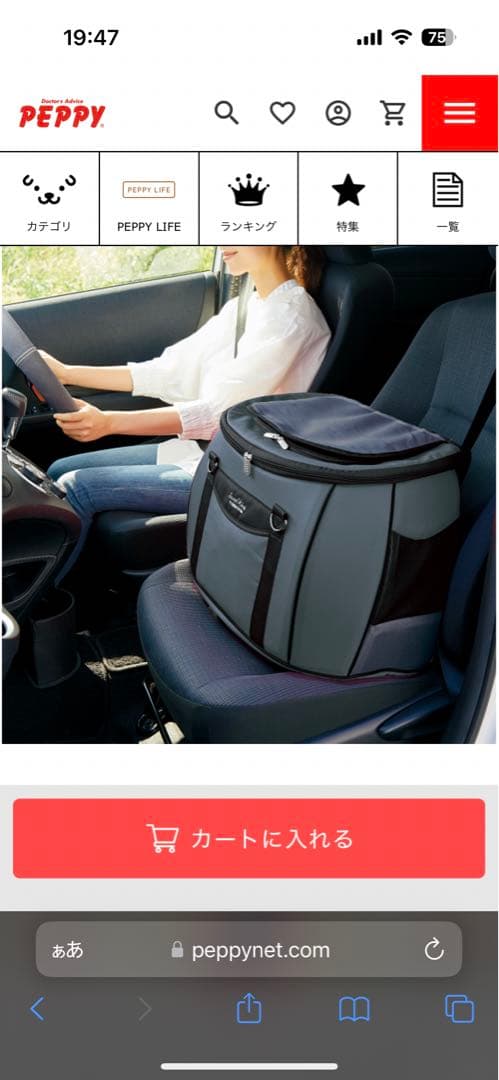 スイートハート　４ＷAY カート・キャスター付ペットキャリー