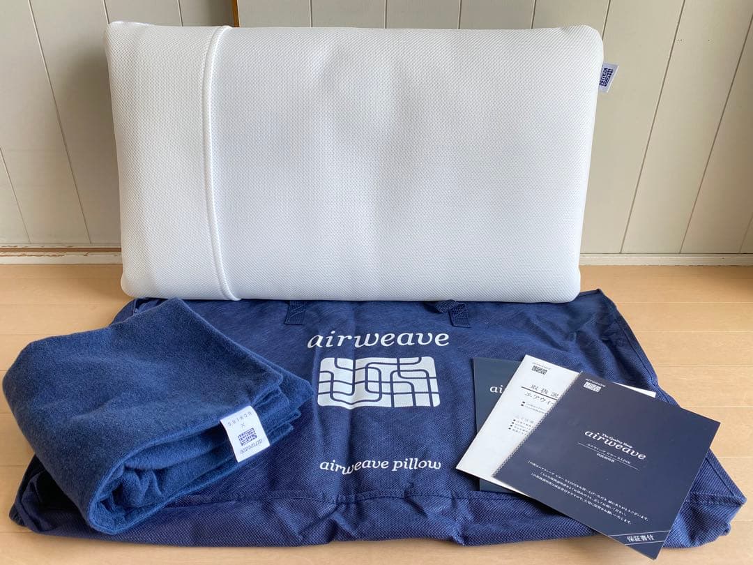 【美品】air weave エアーウィーブピロー S Line