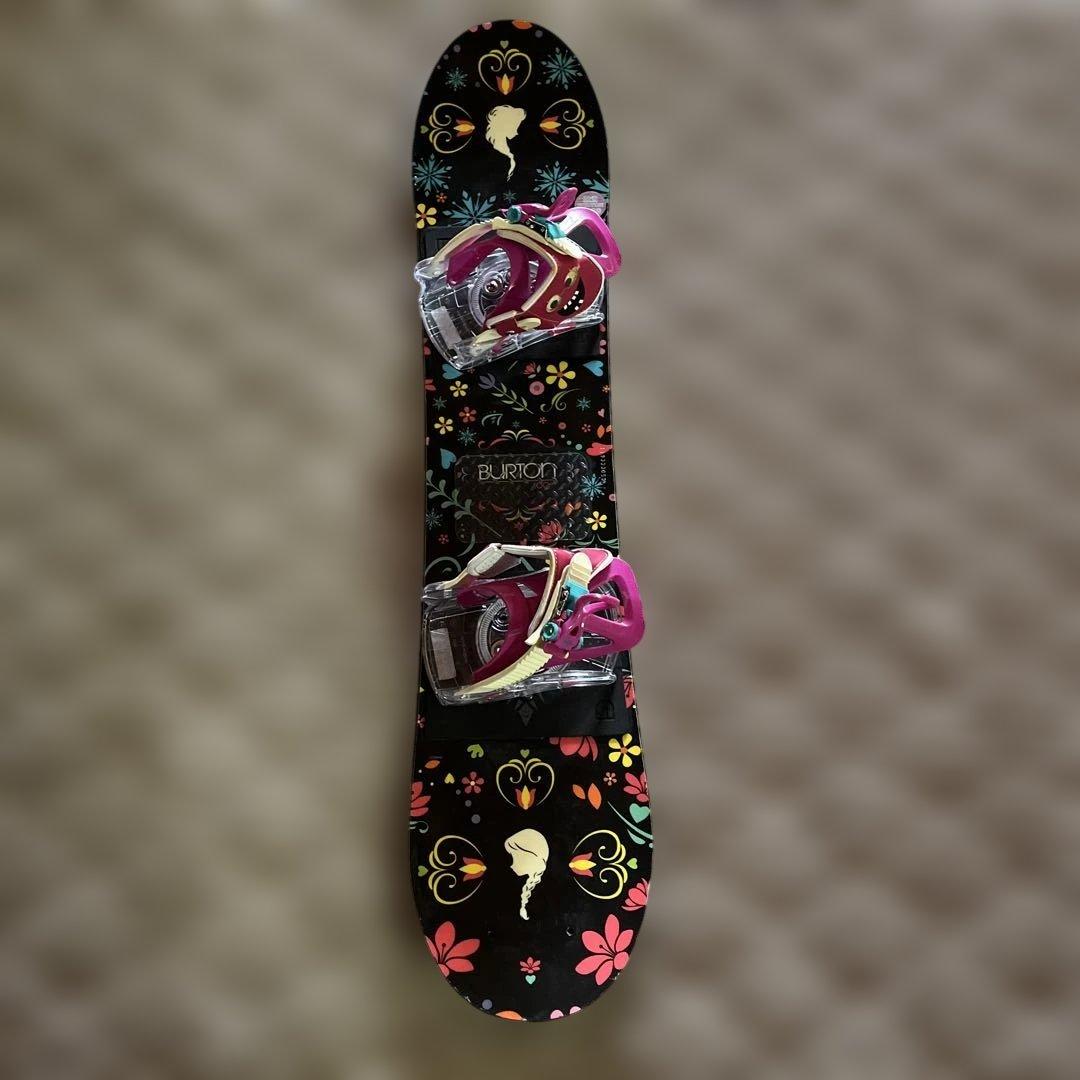 バートンキッズスノーボード　板とバインディングのセット