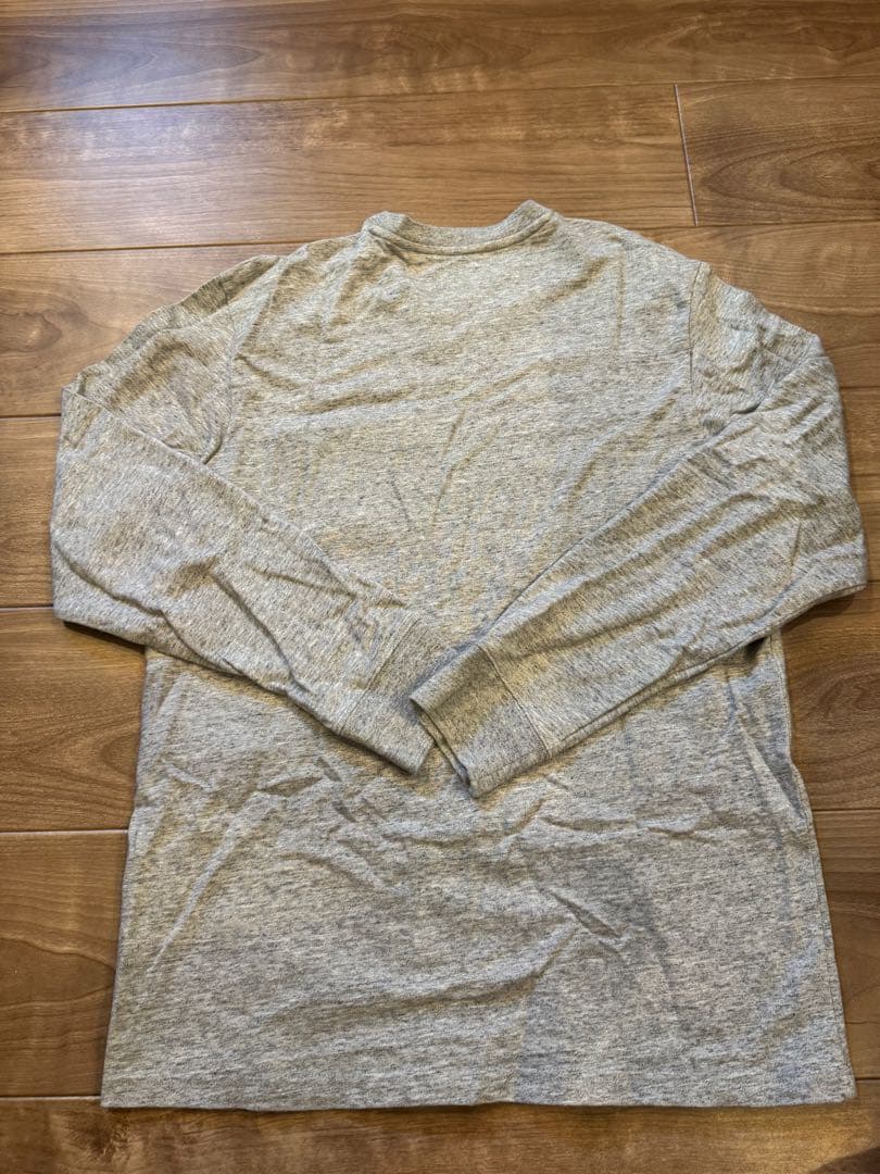 ロンt Supreme L/S POCKET TEE LM シュプリーム　グレー