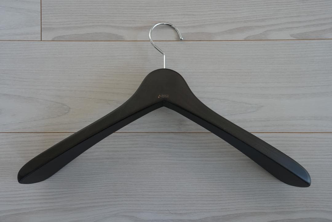 【NAKATA HANGER】5本組スモークブラウン SET-01N 430mm