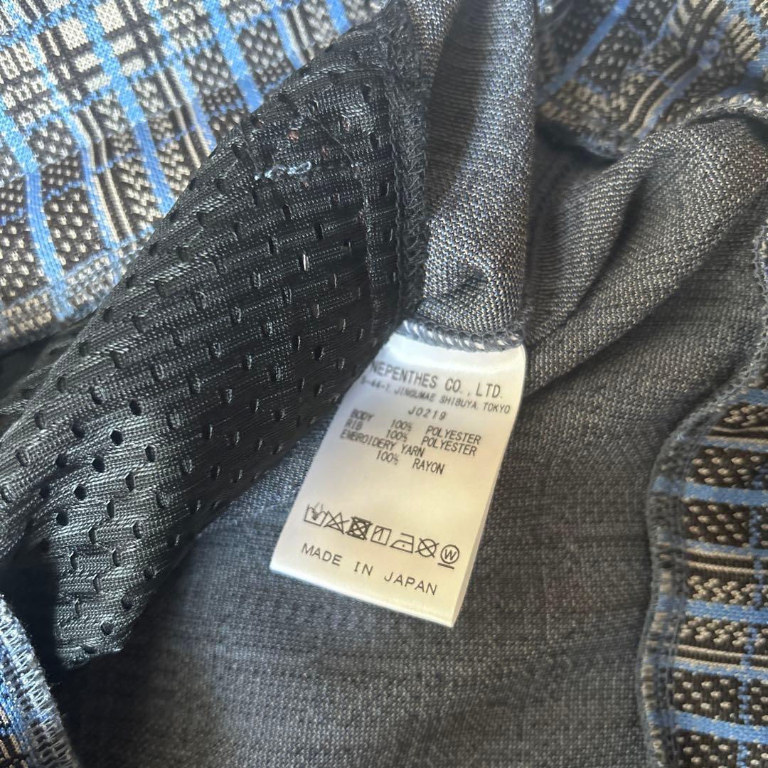 21AW Needles Track Jacket Plaid Sサイズ