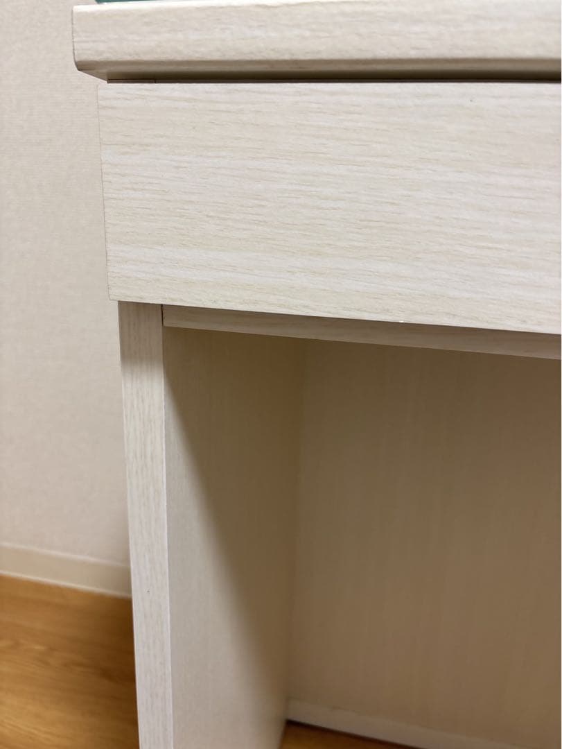 【送料込み】ニトリ　三面鏡ドレッサー (DR-007 WW) ホワイト　白