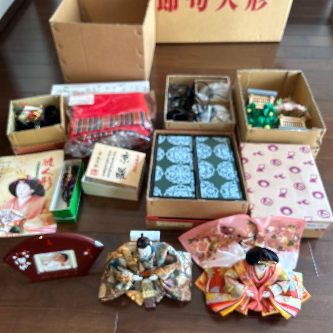 雛人形セット 色鮮やか