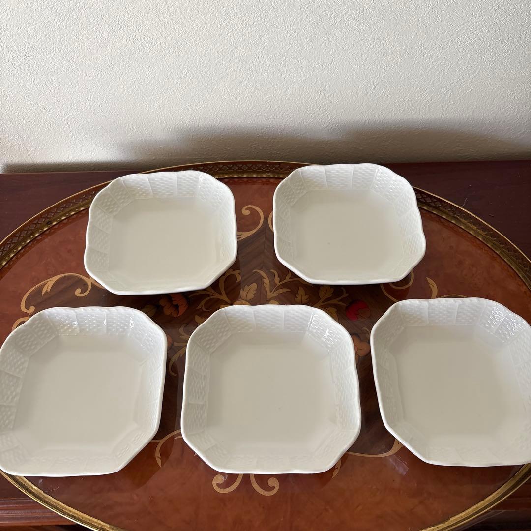 リチャードジノリ　スクエアプレイト5客