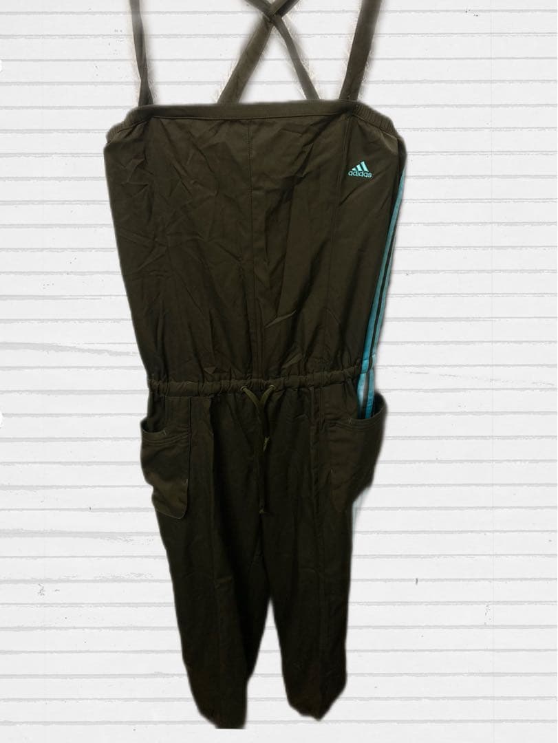 激レア　adidas オールインワン　サロペット　Lサイズ