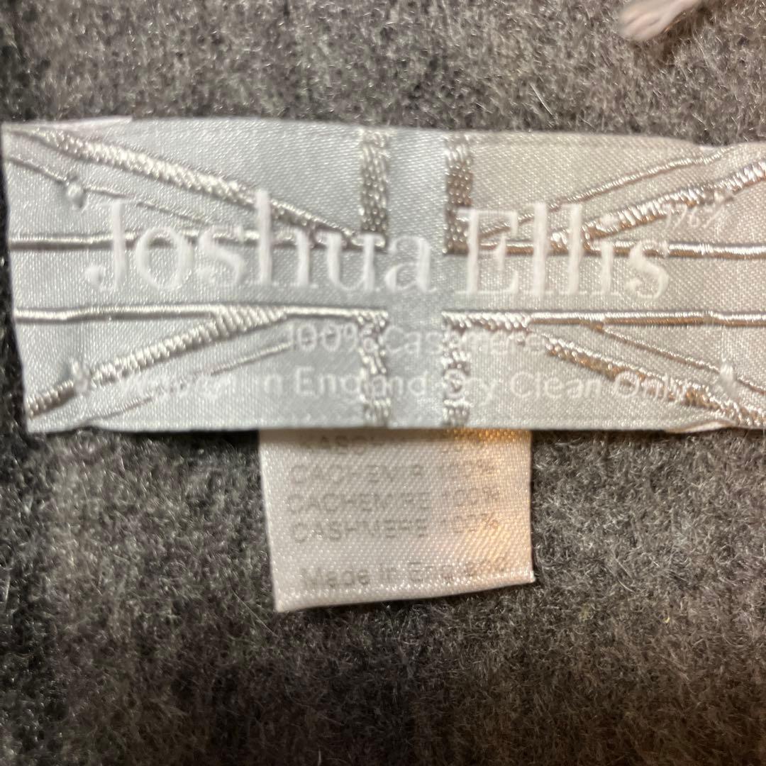 ジョシュアエリス　カシミヤストール　グレーJOSEPH