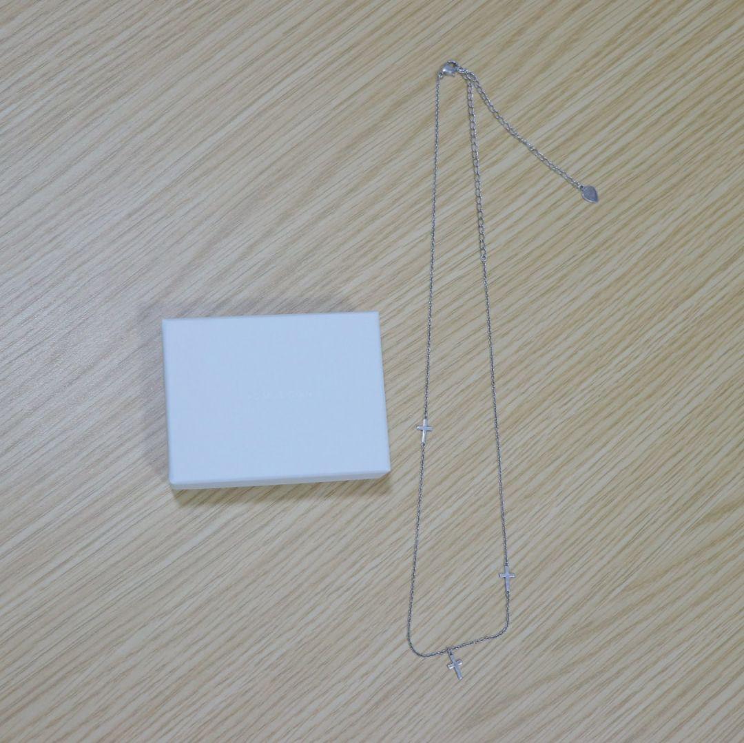アクセサリー LAD MUSICIAN TRIPLE CROSS NECKLACE