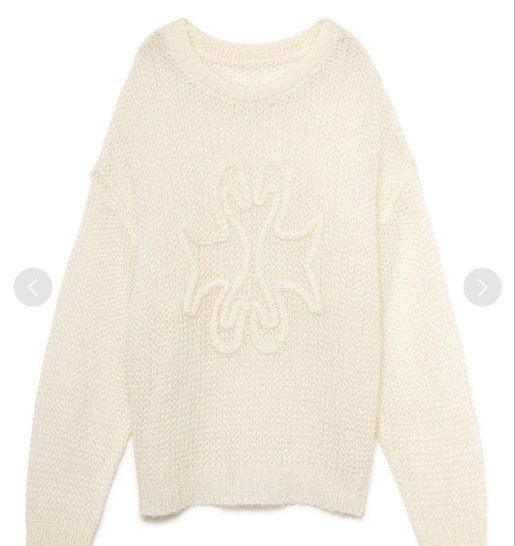 スワンハンドステッチセーター　OWHT