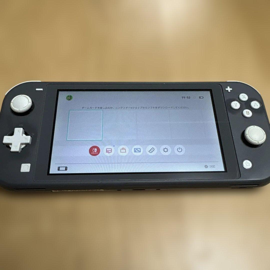 Nintendo Switch Lite 本体 ジャンク（画面不良・外装傷あり）