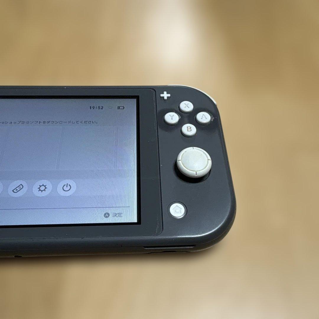 Nintendo Switch Lite 本体 ジャンク（画面不良・外装傷あり）