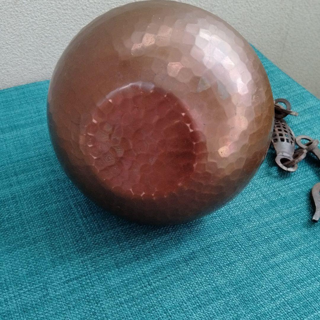 銅製品　打ち出し　と　鎖
