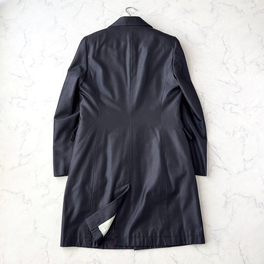 Paul Smith ポールスミス ステンカラー コート ネイビー 紺 M