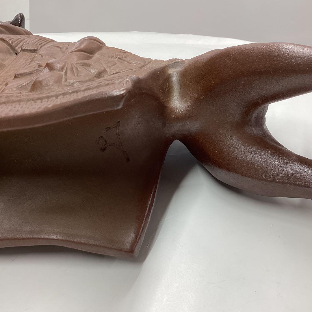 備前焼　土佐犬　　［匿名便］