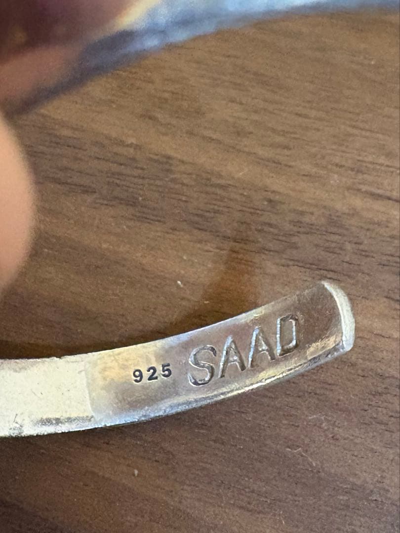 saad バングル　シルバー925