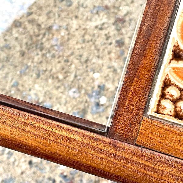 関西限定　送料別　ジープラン　ガラスローテーブル　タイルトップ　G-plan