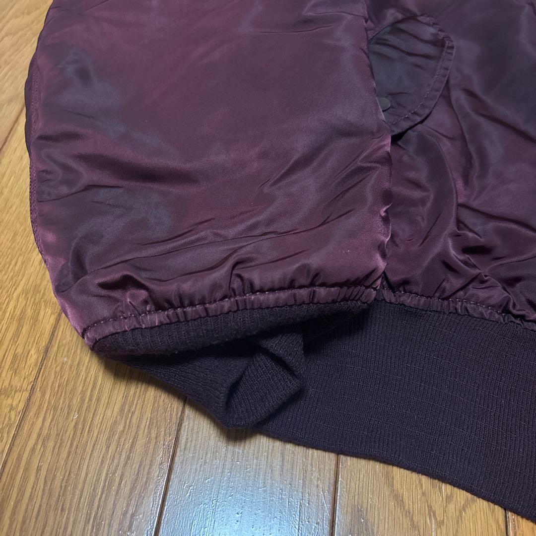 （レア!）民間用　フライトジャケット　レッド　MA-1