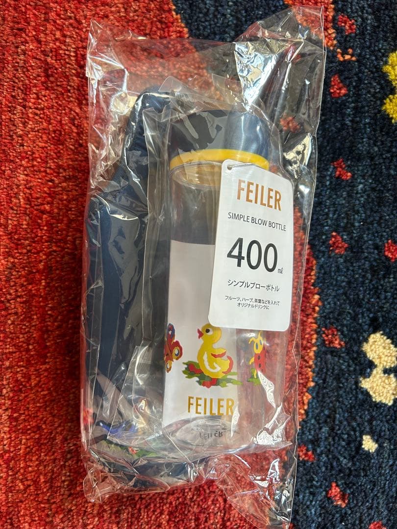 【サイト完売品】学校フェイラー 400mlブローボトルセット ネイビー