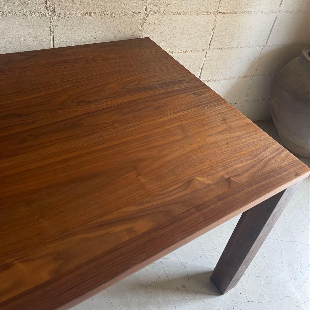 KASHIWA 柏木工　ウォールナット無垢材 ダイニングテーブル　北欧　高級