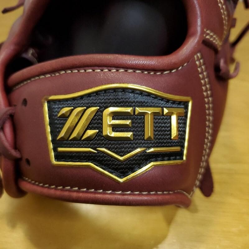 ZETT ゼット ソフトステア 人気カラー ボルドーブラウン 良品 軟式グローブ