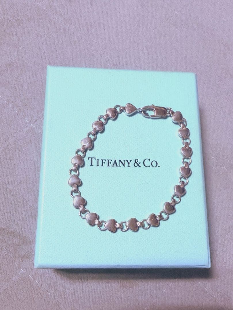 Tiffany&Co. ティファニー　パフハート　ブレスレット 美品