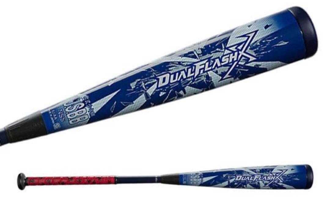 アシックス 少年軟式バット デュアルフラッシュ X//ジュニア3124A213