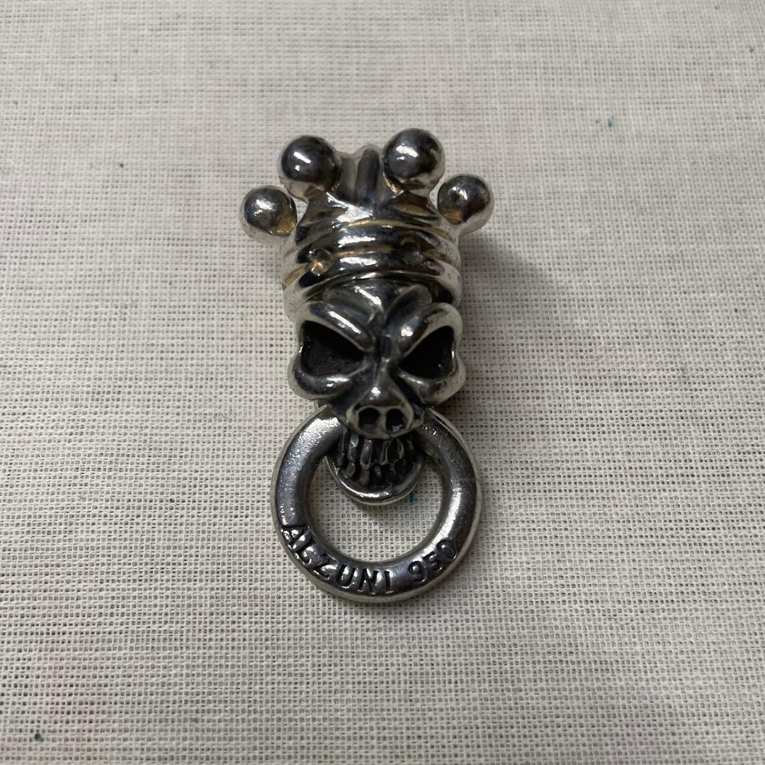 【ALZUNI】アルズニ ペンダントトップ（クラウンスカル）：シルバー950