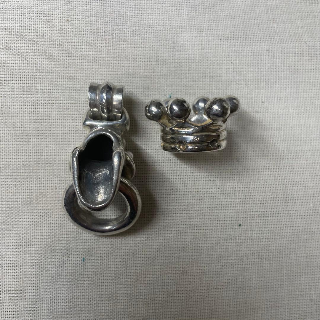 【ALZUNI】アルズニ ペンダントトップ（クラウンスカル）：シルバー950