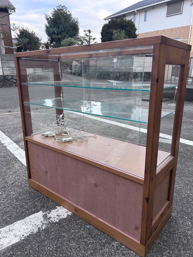 ガラスショーケース 食器棚 ガラス キャビネット