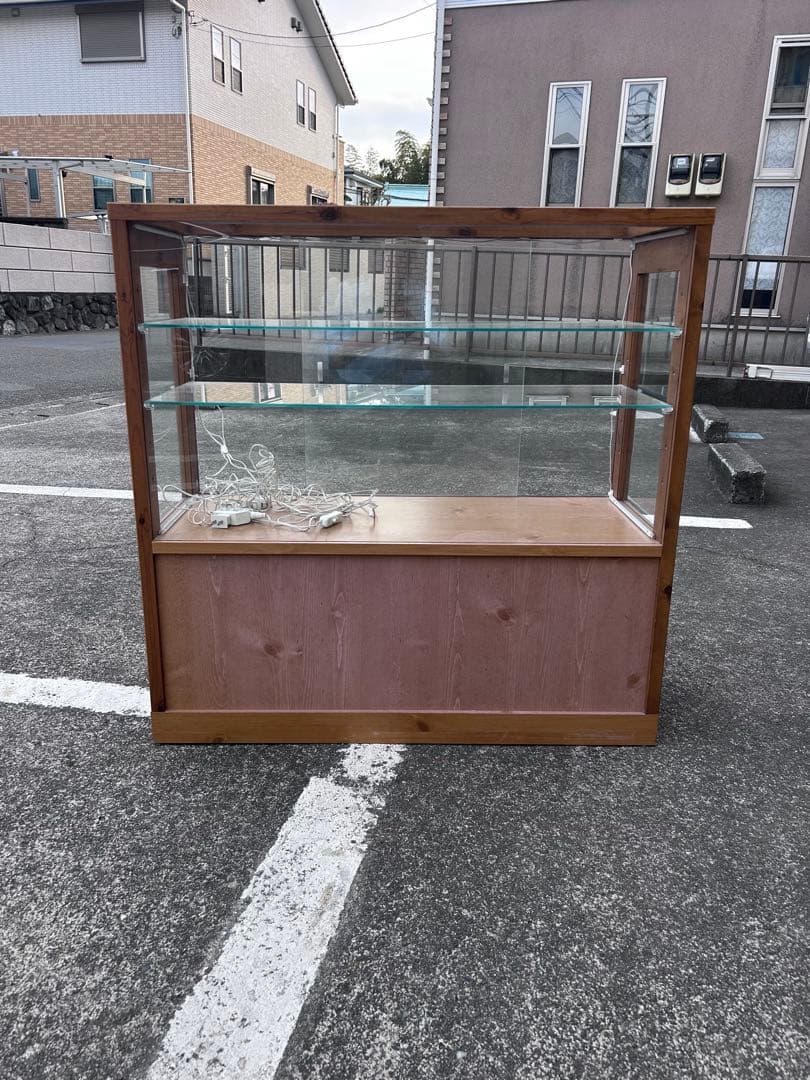 ガラスショーケース 食器棚 ガラス キャビネット