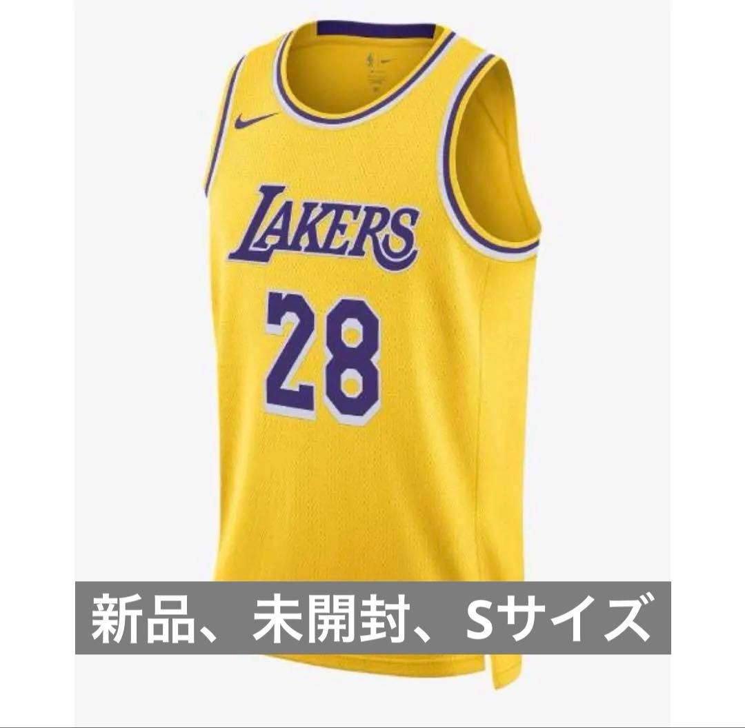 Lakers ユニフォーム イエロー 28 Nike