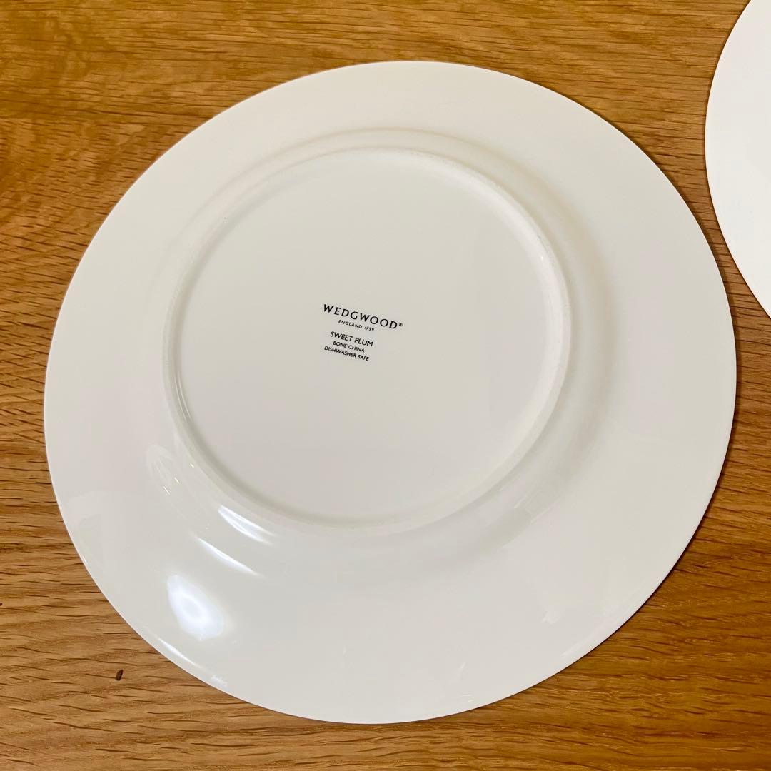 新品！ウェッジウッド スイートプラム 3点セット　ペア
