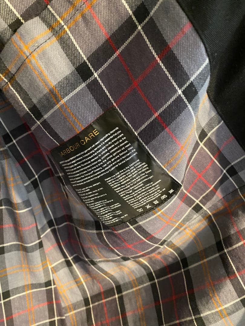 美品★Barbour lechoppe別注バルカラーコートルショップバブアー黒