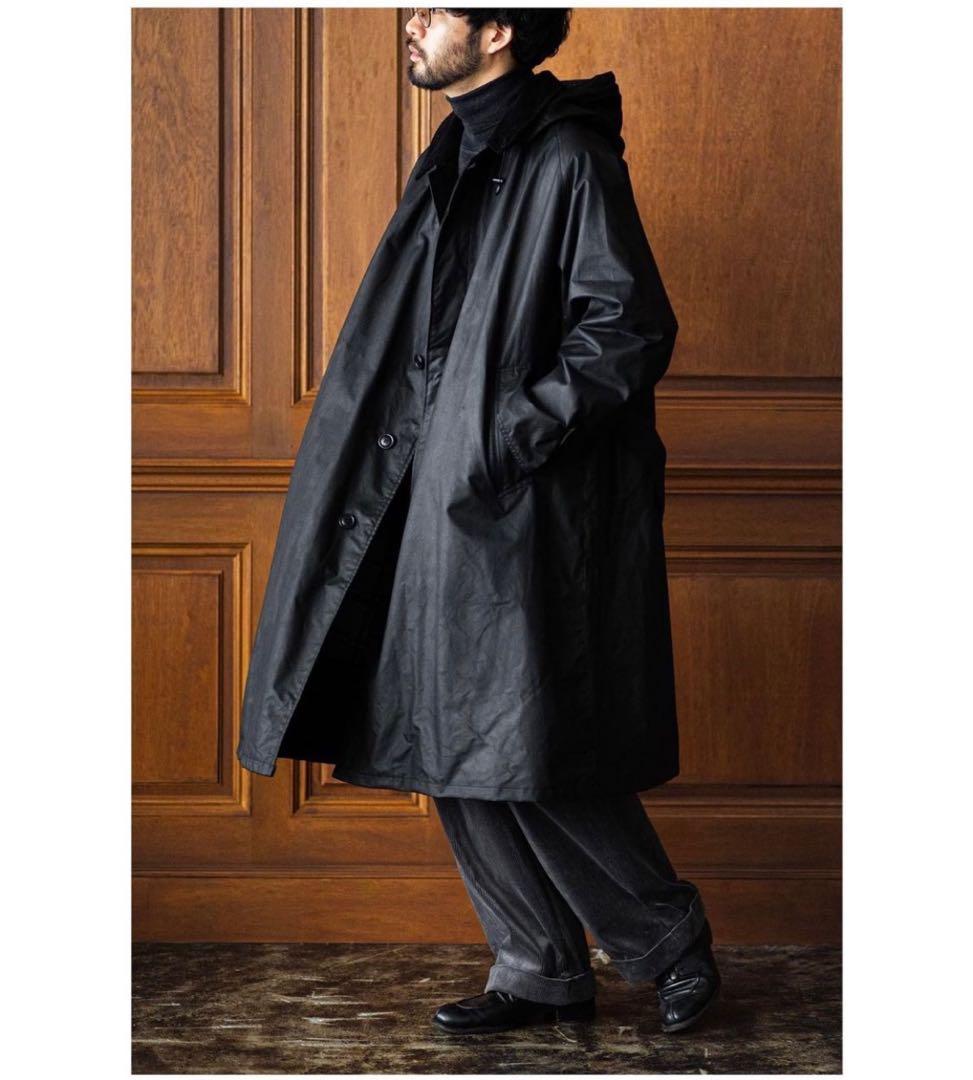 美品★Barbour lechoppe別注バルカラーコートルショップバブアー黒