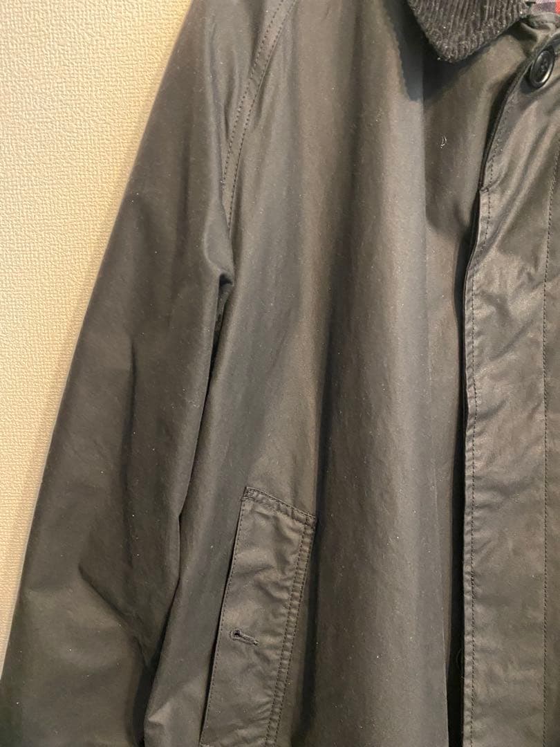 美品★Barbour lechoppe別注バルカラーコートルショップバブアー黒