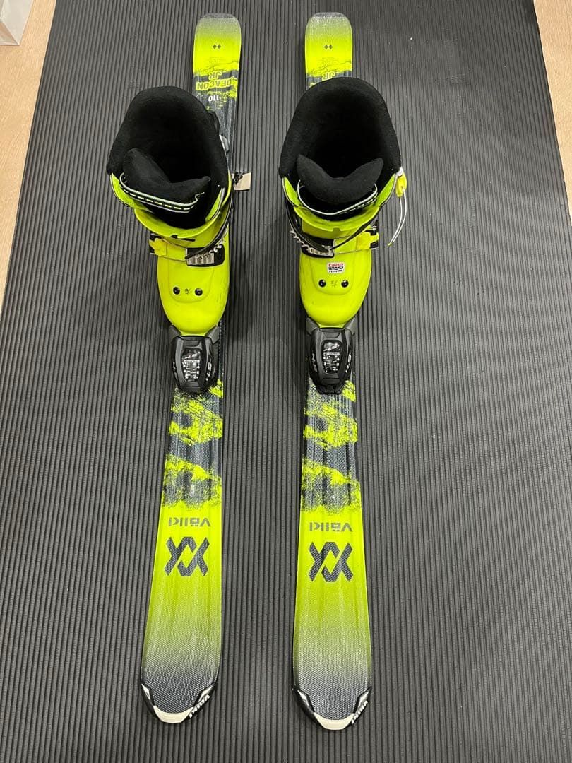 ジュニアスキー110cm・ブーツセット21cm