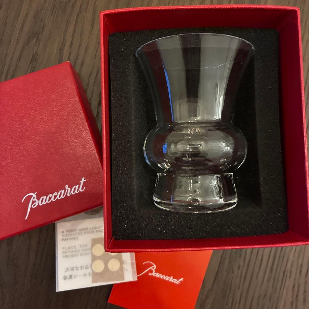 BACCRAT バカラ　フラワーベース シャルダンピオニー　クリア　専用箱有り