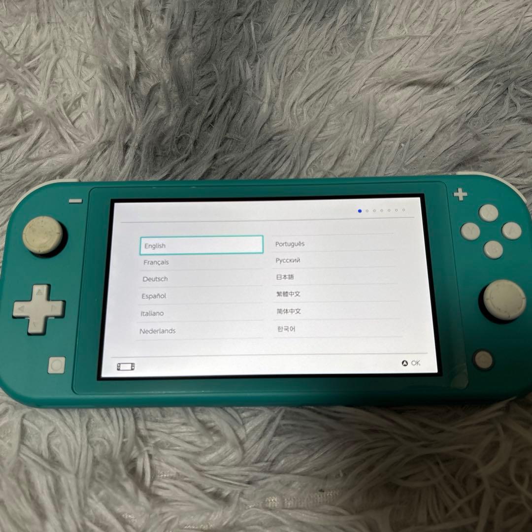 Nintendo Switch Lite ターコイズ本体、他1式セット