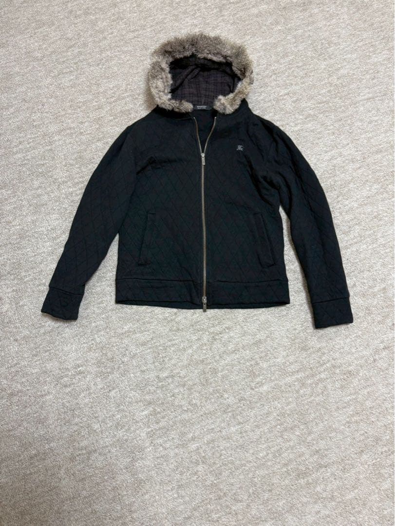 BURBERRY BLACK LABEL フード付きパーカー サイズ2