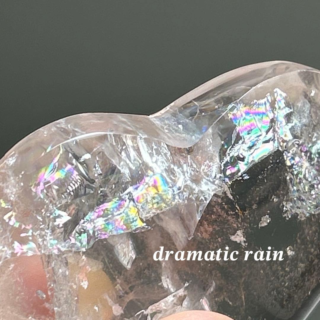 ピンククォーツ ハート 天然石 置物