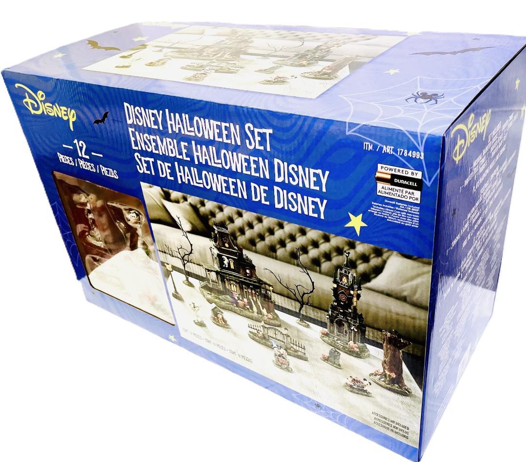ディズニー ハロウィンヴィレッジ 12ピースセット クリスマス Disney