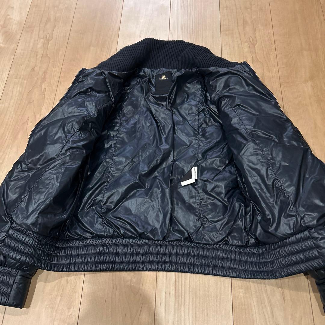 【TATRAS】タトラス ダウンジャケット 34 ダイヤキルト ネイビー