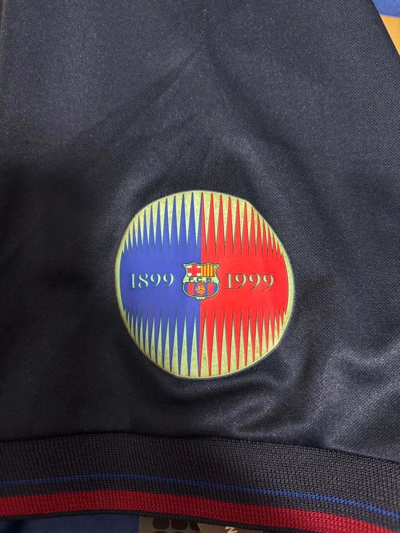 デッドストック　バルセロナ 99/00 100周年記念 フィーゴ 2005年復刻