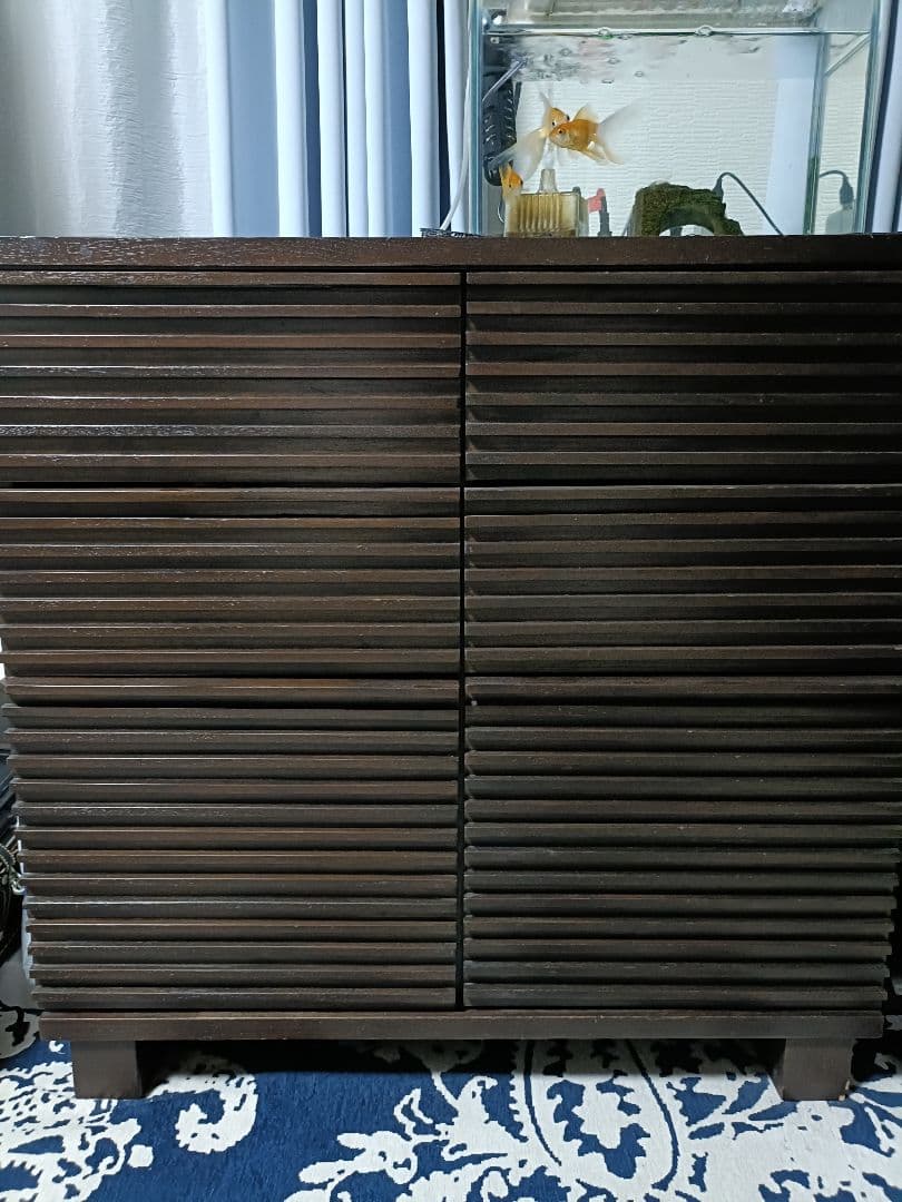 キャビネット 幅85cm　　　　　　　　　 リビングボード　　 隠せる収納