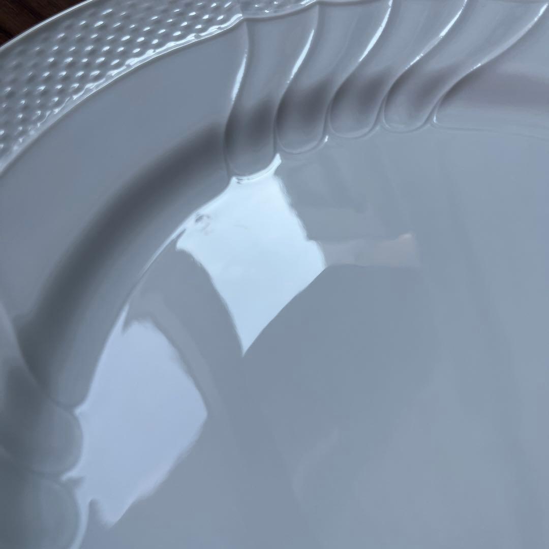 リチャードジノリ　ベッキオホワイト　プレート　26cm　5枚