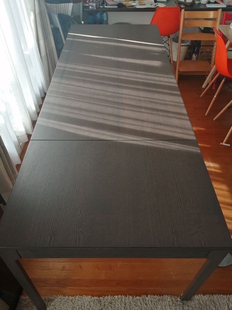 IKEA ダイニングテーブル EKEDALEN 180-240×90 伸長式