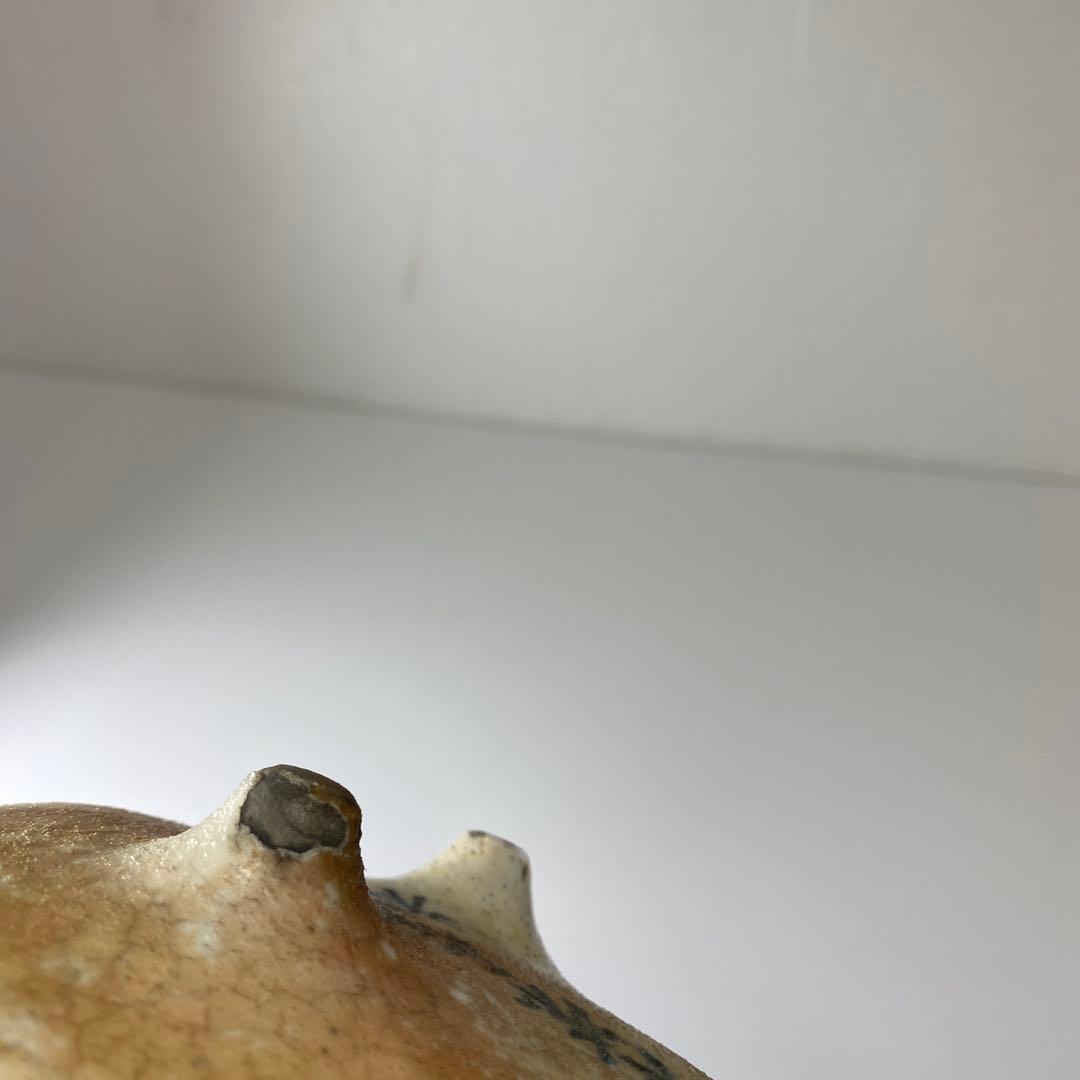 青木木米　古染付写　瓢箪形皿　幅20.5㎝　タトチ　東な7-0409☆2F