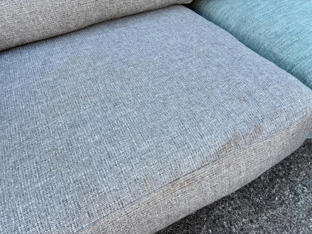 【良品 送料込】BERG Furniture ソファ ファブリック 3人掛け